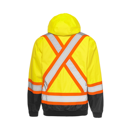 3-in-1 Winter High Visibility Safety Jacket, 4" Reflective Tape