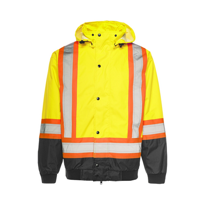 3-in-1 Winter High Visibility Safety Jacket, 4" Reflective Tape