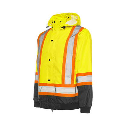 3-in-1 Winter High Visibility Safety Jacket, 4" Reflective Tape