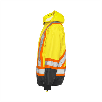 3-in-1 Winter High Visibility Safety Jacket, 4" Reflective Tape