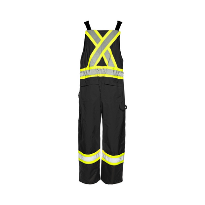 Winter High Visibility Safety Bib Overalls, 4" Reflective Tape