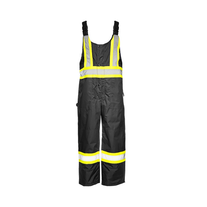 Winter High Visibility Safety Bib Overalls, 4" Reflective Tape