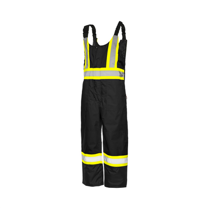 Winter High Visibility Safety Bib Overalls, 4" Reflective Tape
