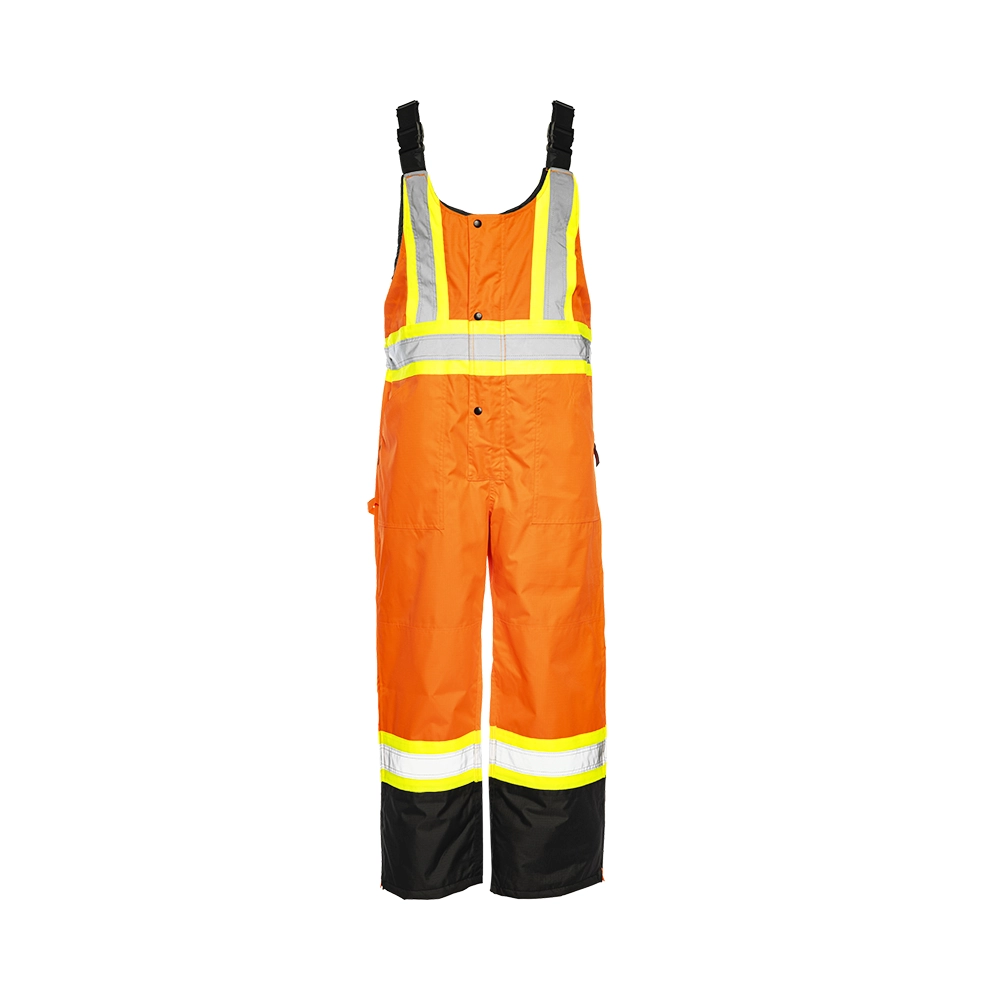 Winter High Visibility Safety Bib Overalls, 4" Reflective Tape