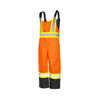 Winter High Visibility Safety Bib Overalls, 4" Reflective Tape