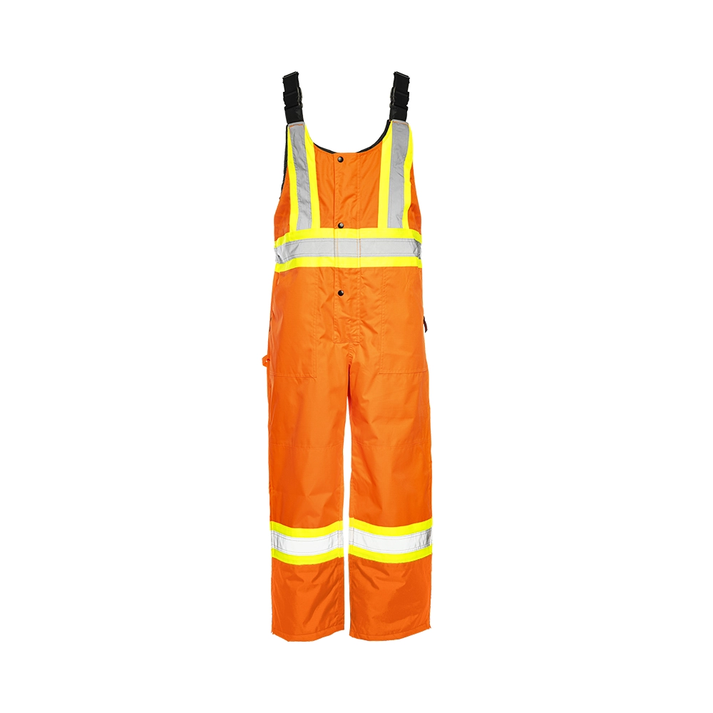 Winter High Visibility Safety Bib Overalls, 4" Reflective Tape