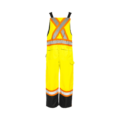 Winter High Visibility Safety Bib Overalls, 4" Reflective Tape