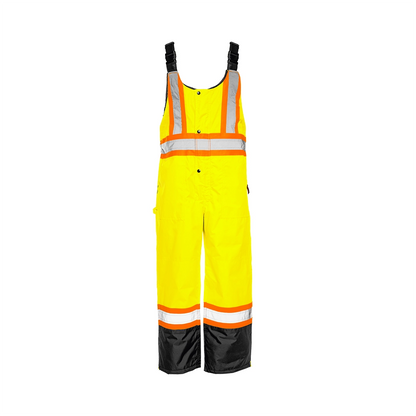 Winter High Visibility Safety Bib Overalls, 4" Reflective Tape