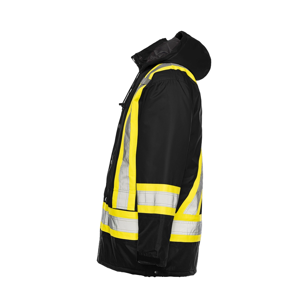 Winter High Visibility Safety Parka, 4" Reflective Tape