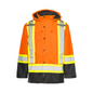 Winter High Visibility Safety Parka, 4" Reflective Tape