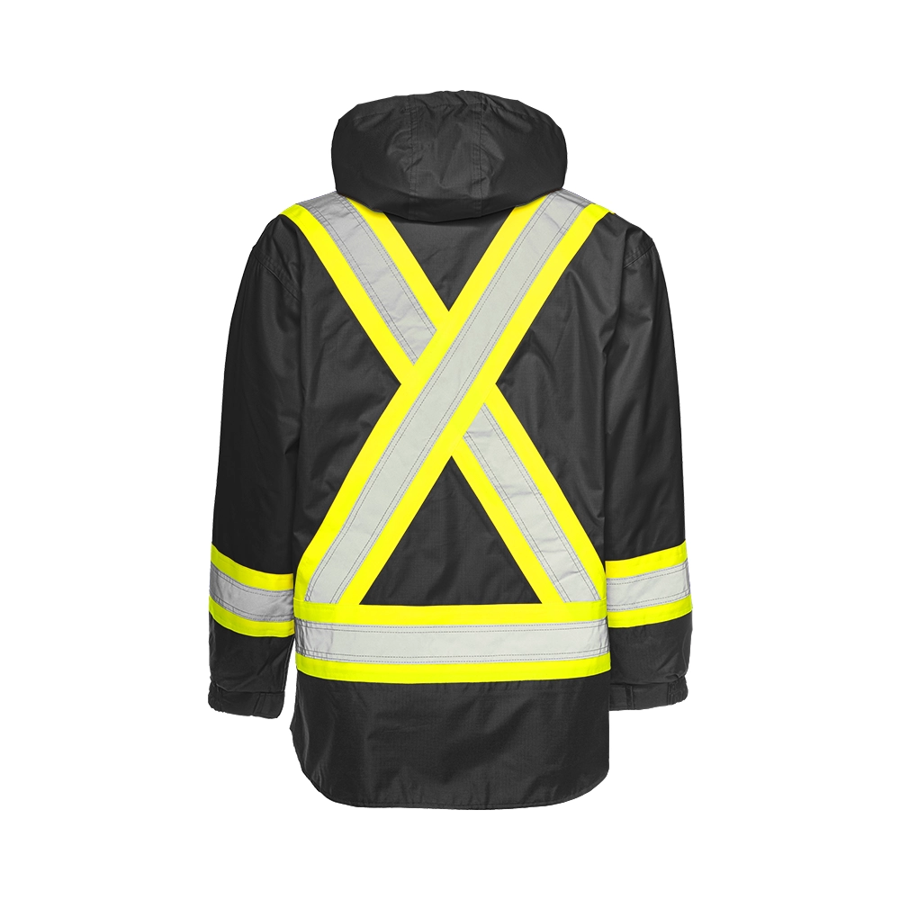 High Visibility 6-in-1 Winter Safety Parka