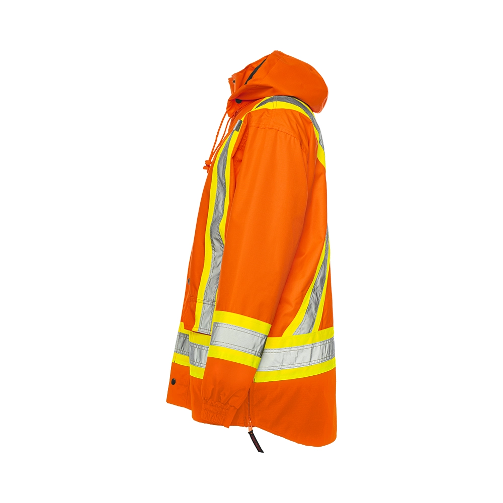 High Visibility 6-in-1 Winter Safety Parka