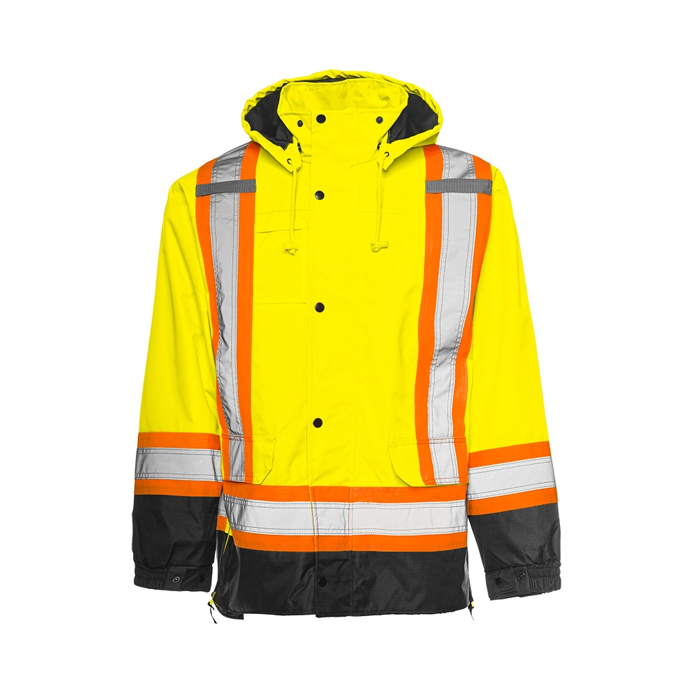 High Visibility 6-in-1 Winter Safety Parka