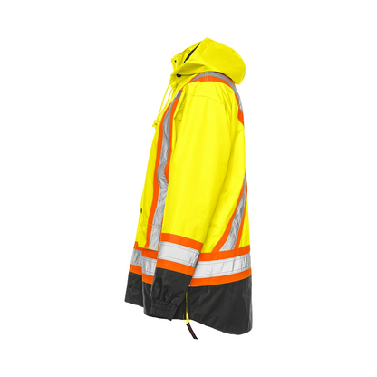 High Visibility 6-in-1 Winter Safety Parka