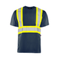 High Visibility Safety T-Shirt, Polyester, 4" Reflective Tape