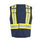 TV4 5 Pt. Tearaway Solid Traffic Vest