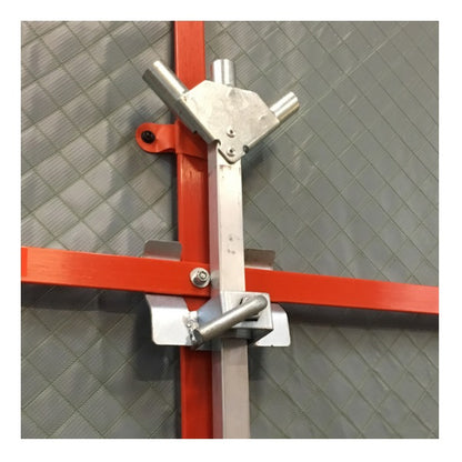 SS410A Medium Height Springless Sign Stand Aluminum