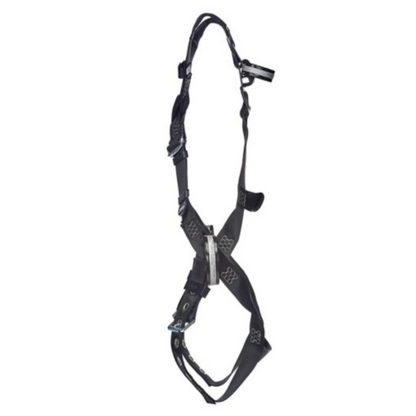 V-Form Arc Flash Harness, Back Web Loop, Tongue Buckle Leg Straps