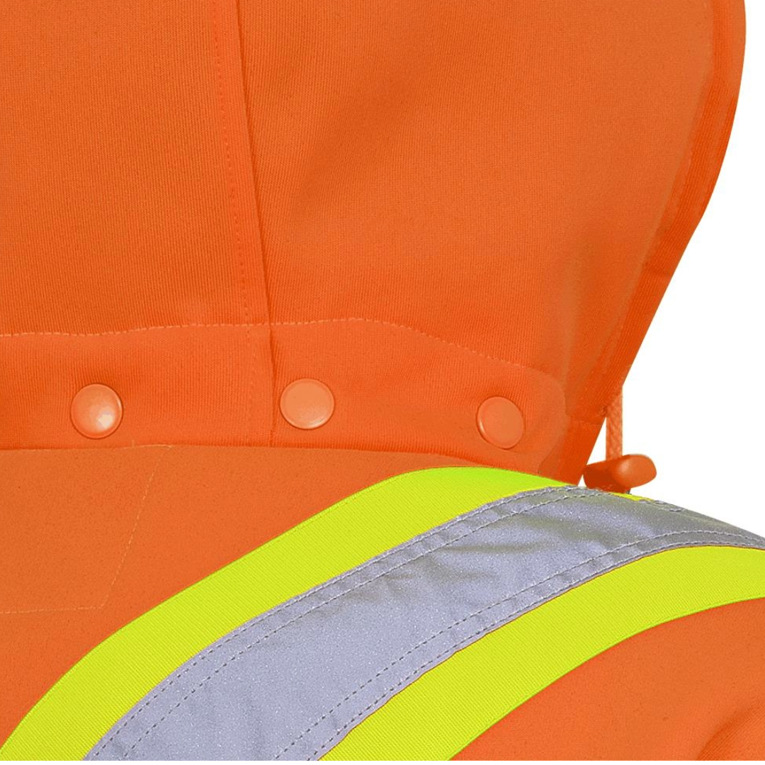 Pioneer Hi-Vis Fleece Safety Hoodie