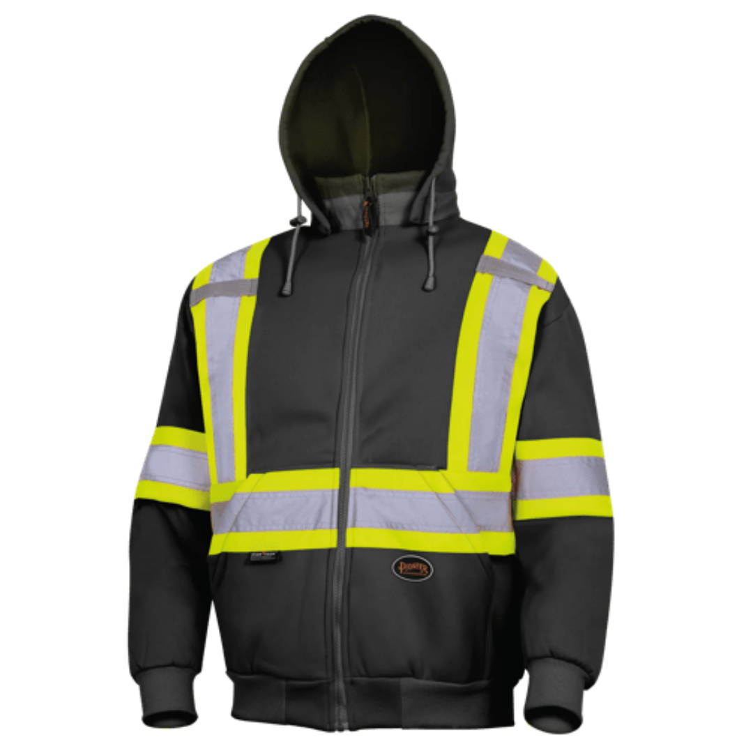 Pioneer Hi-Vis Fleece Safety Hoodie