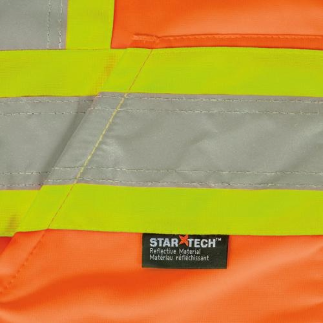 Pioneer Hi-Vis Micro Fleece Safety Hoodie