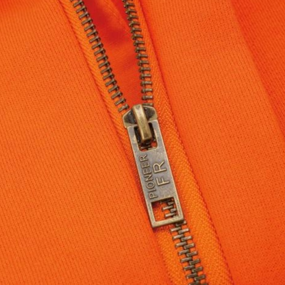 Womens FR Hi-Vis Heavyweight Cotton Safety Hoodie