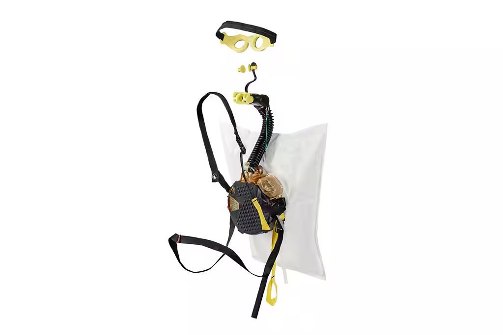Oxy SR 60 Shoulder Worn, Abrasion Protection with Heat Indicator