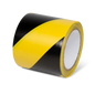 Conformable Adhesive Hazard Stripe Marking Tape (108 ft)