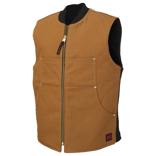 Tough Duck WV04 Moto Vest – Dark Brown - Supplynow.ca