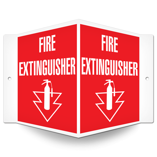 FIRE EXTINGUISHER Projected Sign