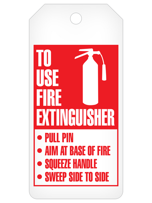 Fire Inspection Tags