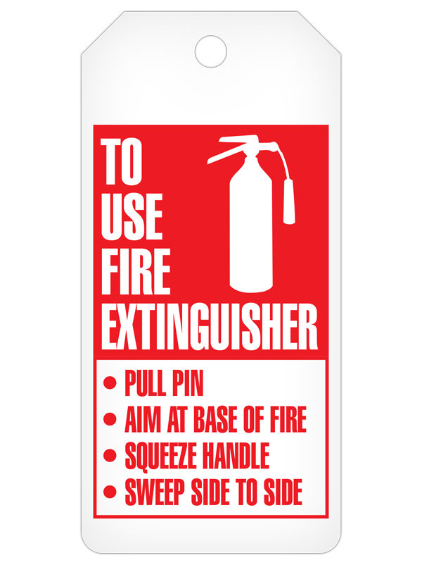 Fire Inspection Tags