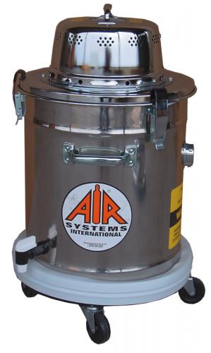 Electric HEPA Vacuum 5 gallon recovery tank, 1.3 HP with Wheel Kit