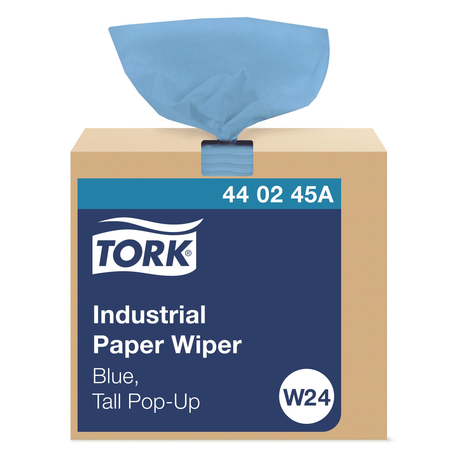 Tork Industrial Paper Wiper Blue W24