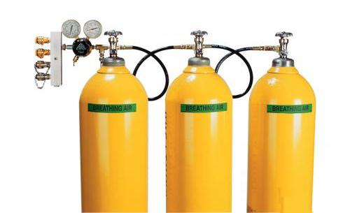3 Cylinder Cascade Breathing System