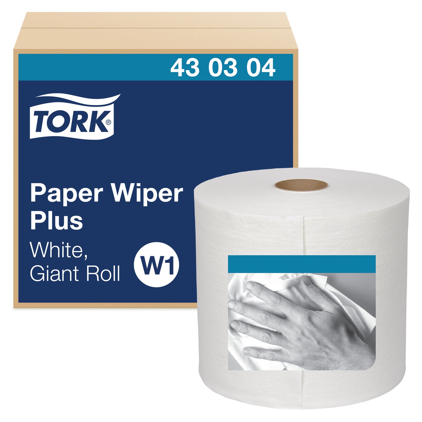 Tork Paper Wiper Plus White W1
