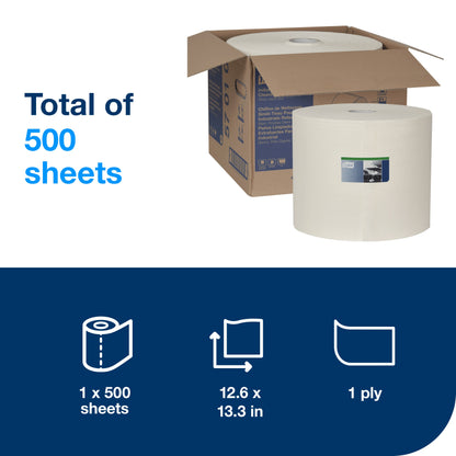 Tork Heavy Duty Cleaning Cloth White Giant Roll W1