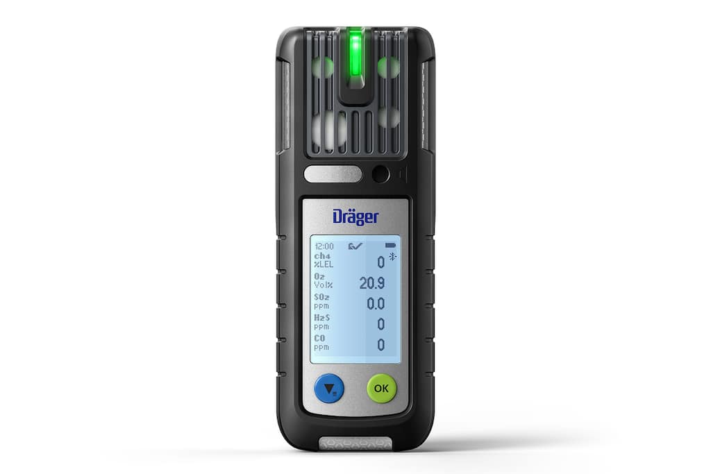 Dräger X-AM 5800 Multigas Monitor with H2S, CO, O2, LEL & NO2 Tunnelin ...
