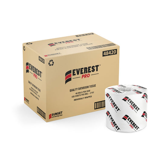 Everest Pro Toilet Paper Sold 48 Rolls Per Box