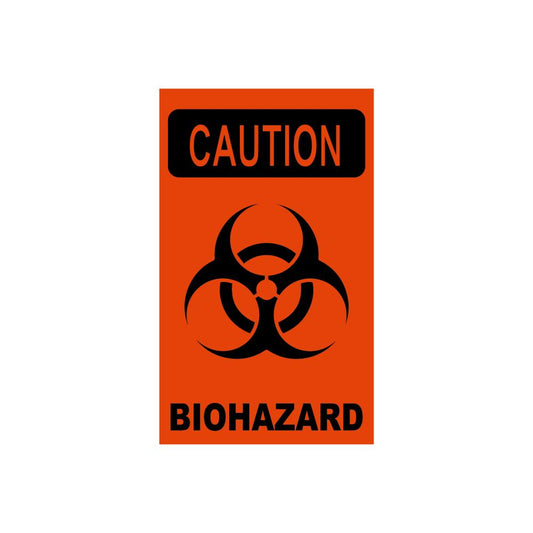 Bio-Hazard Labels Pack of 50