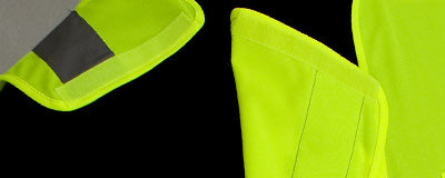 Tear Away Surveyor Style Vest with Mesh Back, CSA Z96, Class 2