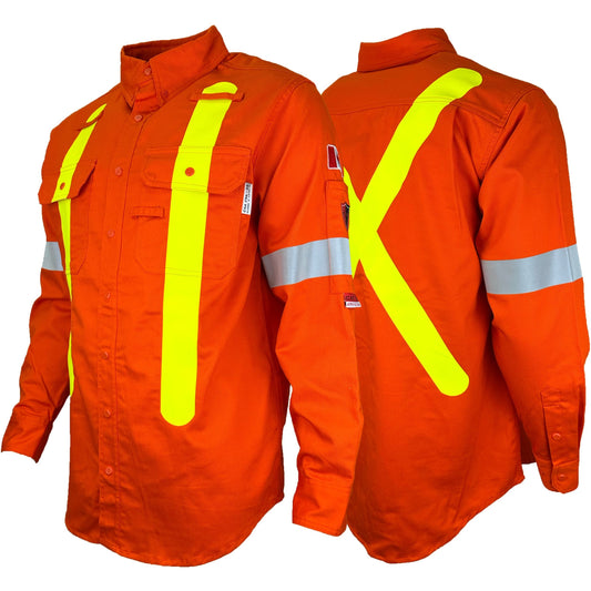 OSHA FR Button Up Work Shirt