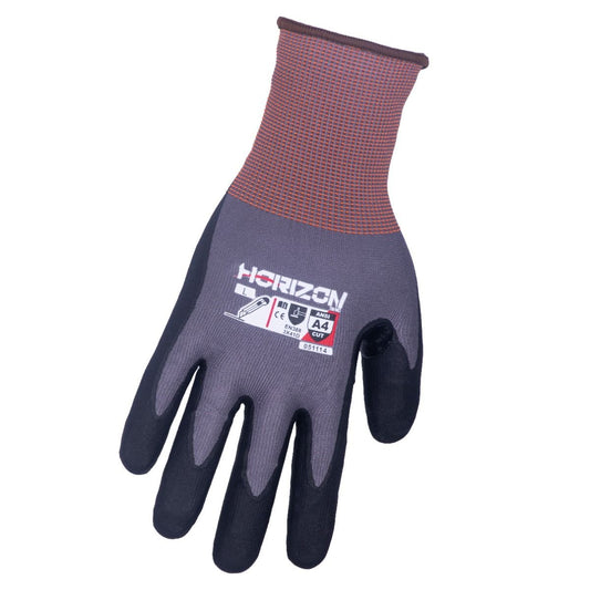 HORIZON ANSI A4 Foam Nitrile Cut Resistant Gloves