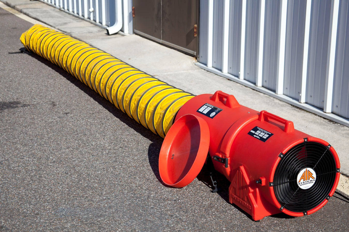12" Easy-Stack  In-Line Axial Fan For Non-Hazardous Locations