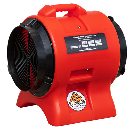 12" Easy-Stack  In-Line Axial Fan For Non-Hazardous Locations