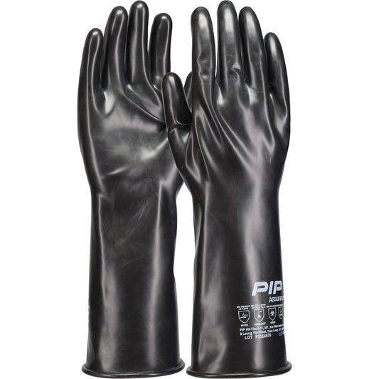 20 Mil Butyl Rubber Glove with Smooth Grip-14"