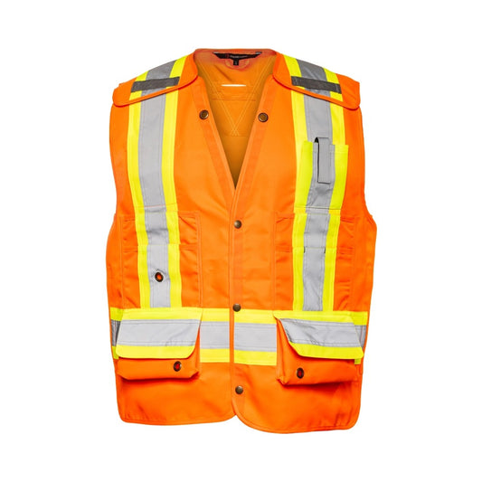 TV25 - 5 Pt. Tearaway Deluxe Surveyor Vest