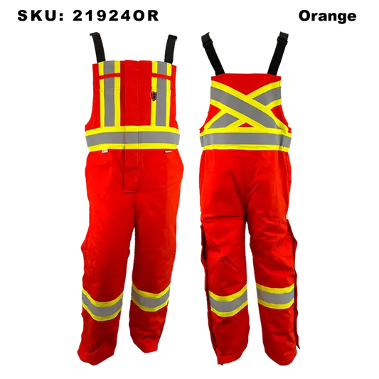 FR Winter Bib Overalls with 4" Stripe Cat 4