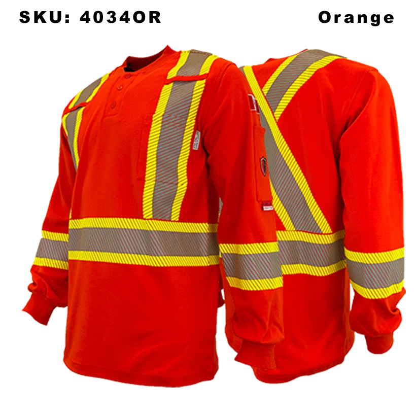 High Vis FR Long Sleeve T-Shirt