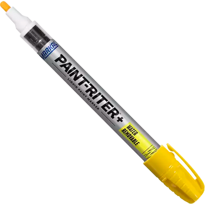 Markal Paint-Riter®+ Water Removable Paint Marker, Liquid, Yellow